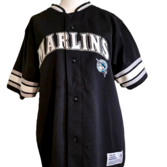 📣 Miguel Cabrera ⚾ Majestic Boys XL Jersey Florida Marlins 🌈 🐬 24 🆕 Tags 😍 - Picture 1 of 6